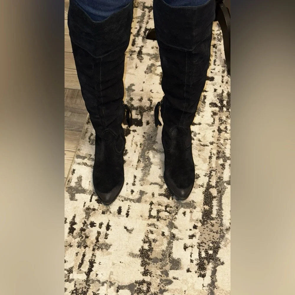 Dolce Vita Black Over-the-Knee Boots